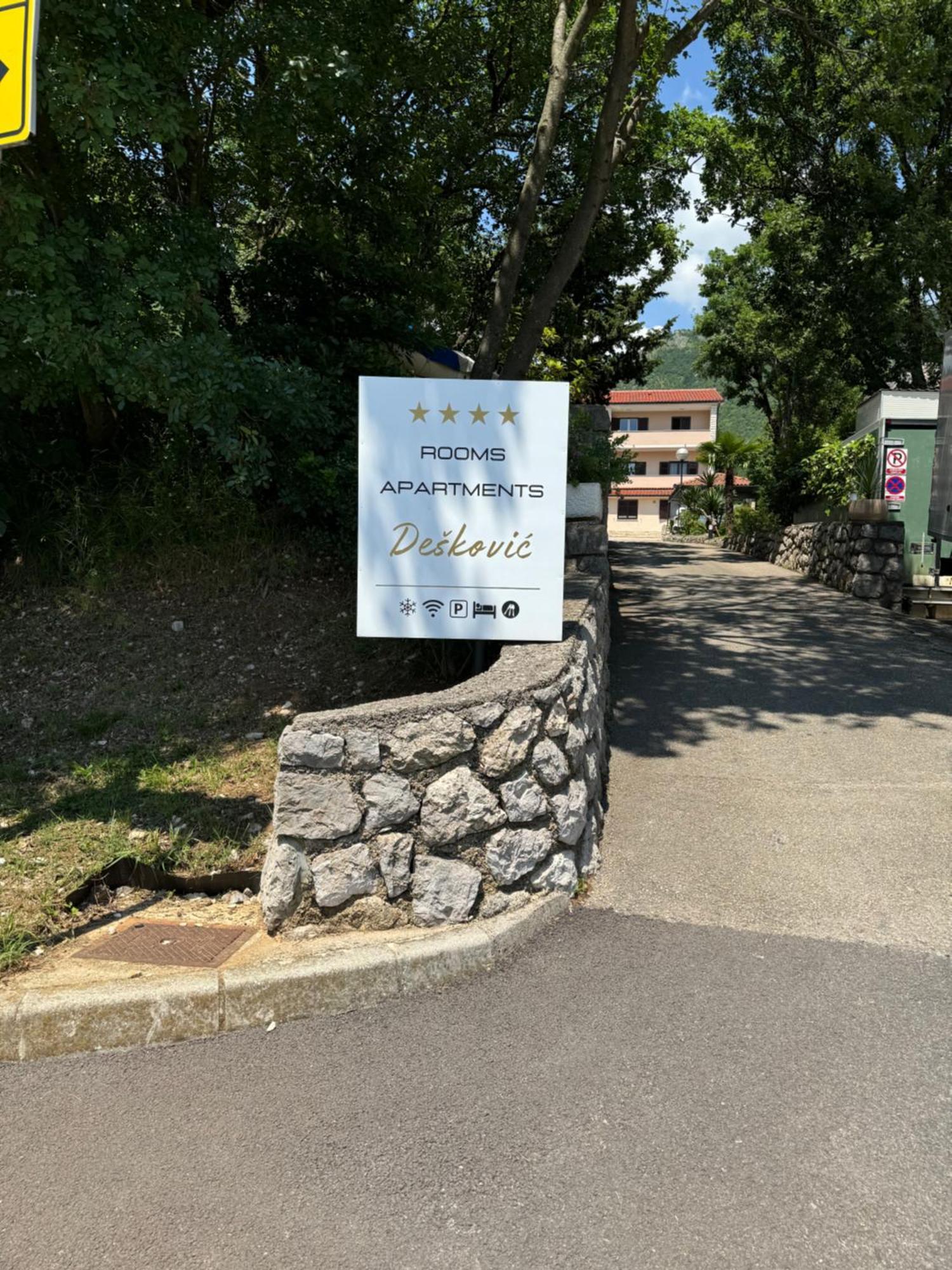 Mošćenička Draga Guest House Deskovic מראה חיצוני תמונה